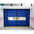 High Speed PVC Stacking Folding Garage Door